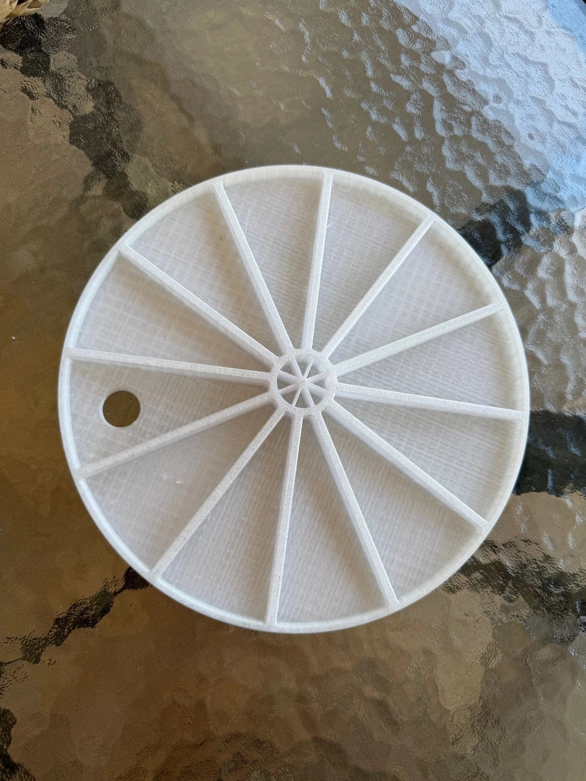 Round Pool Skimmer Cover 9" Diameter - The 3D Forge