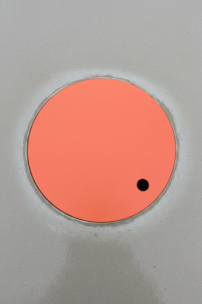 Orange Pool Skimmer
