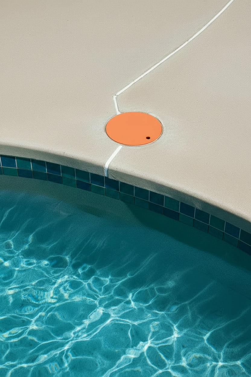 Round Pool Skimmer Cover 9" Diameter - The 3D Forge